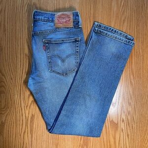 Men’s 514 Levi’s Denim Blue Jeans  31” x 32”  NWOT